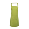 Colours Bib Apron With Pocket in lime