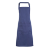 Colours Bib Apron With Pocket in marine-blue