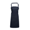 Colours Bib Apron With Pocket in navy
