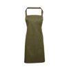 Colours Bib Apron With Pocket in olive
