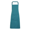 Colours Bib Apron With Pocket in teal