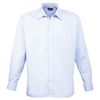 Long Sleeve Poplin Shirt in light-blue