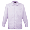 Long Sleeve Poplin Shirt in lilac