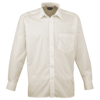 Long Sleeve Poplin Shirt in natural
