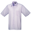 Short Sleeve Poplin Shirt in lilac