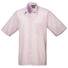 Short Sleeve Poplin Shirt in pink