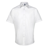 Supreme Poplin Short Sleeve Shirt in white