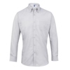 Signature Oxford Long Sleeve Shirt in silver