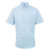 Signature Oxford Short Sleeve Shirt in light-blue