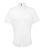 Signature Oxford Short Sleeve Shirt in white