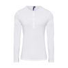 Women'S Long John Roll-Sleeve Tee in white