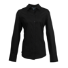 Women'S Signature Oxford Long Sleeve Shirt in black