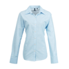 Women'S Signature Oxford Long Sleeve Shirt in light-blue