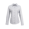 Women'S Signature Oxford Long Sleeve Shirt in silver