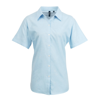 Women'S Signature Oxford Short Sleeve Shirt in light-blue