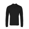 Long Sleeve Coolchecker® Piqué Polo in black