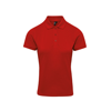 Women'S Coolchecker Plus Piqué Polo With Coolplus® in red
