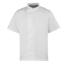 Culinary Pull-On Chef'S Short Sleeve Tunic in white