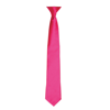 Colours' Satin Clip Tie in hot-pink