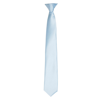 Colours' Satin Clip Tie in light-blue