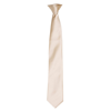 Colours' Satin Clip Tie in natural