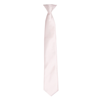 Colours' Satin Clip Tie in pink