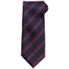 Tie - Four Stripe in darknavy-red