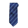 Tie - Four Stripe in navy-blue