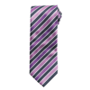 Candy Stripe Tie in navy-magenta