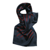 Scarf  Four Stripe in darknavy-red