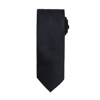 Micro Waffle Tie in black