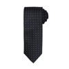 Micro Dot Tie in black-darkgrey