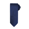 Micro Dot Tie in navy-lime