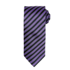 Double Stripe Tie in richviolet-black