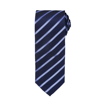 Sports Stripe Tie in navy-royal