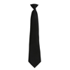 Colours Fashion Clip Tie in black