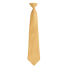 Colours Fashion Clip Tie in gold