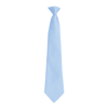 Colours Fashion Clip Tie in mid-blue
