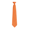 Colours Fashion Clip Tie in orange