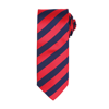 Club Stripe Tie in red-navy