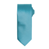 Puppy Tooth Tie in turquoise