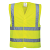 Hi-Vis Two-Band-And-Brace Vest (C470) in yellow