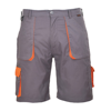 Contrast Shorts (Tx14) in charcoal-orange