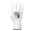 Pu Palm-Coated Glove (A120) in white