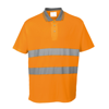 Cotton Comfort Polo Shirt (S171) in orange