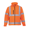 Hi-Vis Softshell Jacket (3L) (S428) in orange