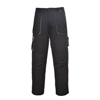 Contrast Trousers (Tx11) in black-grey