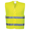 Hi-Vis Two-Band Vest (C474) in yellow