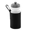 Water Bottle And Holder in black