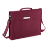 Academy Book Bag With Shoulder Strap in burgundy